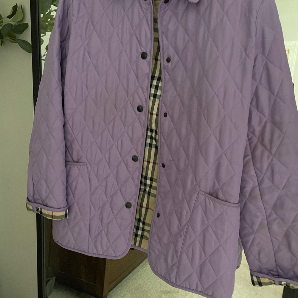 New Burberry quilted jacket